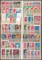 1945-1951 Összeállítás sorokkal is, A/4-es berakólap mindkét oldalán (52.170)