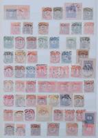 Közel 1.000 Krajcáros bélyeg 2 db 8 lapos A/4 berakóban közte több száz szép bélyegzés. Érdemes megn...