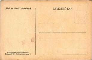 Áhítat, héber felirattal. Múlt és Jövő képeslapok. Judaika / Andacht / devotion, with Hebrew text. J...