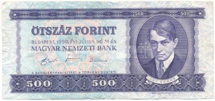 1990. 500Ft "E 318 037952" T:F  Adamo F43