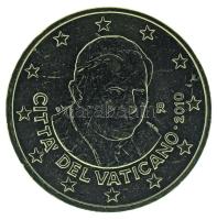 Vatikán 2010. 50c "XVI. Benedek" kapszulában T:AU
Vatican 2010. 50 Cent "Benedict XV...