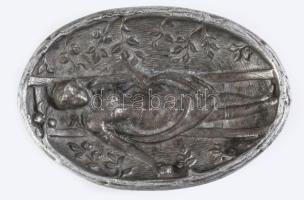 Pajzán jelenetes ón hamuzó, 15x10 cm