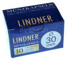 Lindner érmekapszula 30mm - 10 darabos