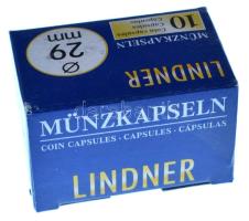 Lindner érmekapszula 29mm - 10 darabos