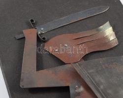 Varsói sellő falidísz, 35x15 cm