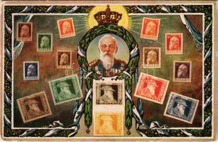 Prinz Regent Luitpold von Bayern, Bavarian stamps. Ottmar Zieher No. 149.