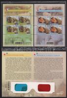 2013 Magyar múzeumok kincsei II. 3D bélyegszett bontatlan csomagolásban + extra 3D szemüveg