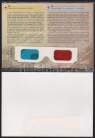 2013 Magyar múzeumok kincsei II. 3D bélyegszett bontatlan csomagolásban + extra 3D szemüveg