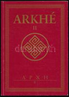 Arkhé II. APXH B. Szerk.: László András, Szongott Rudolf. Nyíregyháza, 1994, Kötet, 105+[7] p. Kiadói papírkötés, ex libris-szel.