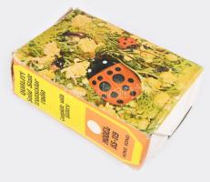 Orpheus katicabogár alakú rádió, jó állapotban, dobozában, h: 11 cm