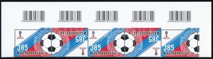 2018 Labdarúgó VB XIII. - Oroszország ívsarki vonalkódos ötöscsík, klf képállású párokkal