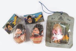 3 darab bontatlan retro játék, közte moncsicsik