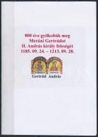 2013 Meráni Gertrúd emlékív garnitúra