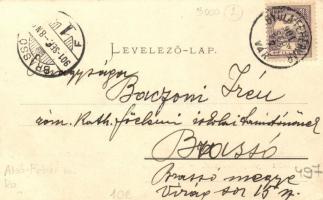 Gyulafehérvár, Erzsébet szálloda, katolikus leánynövelde; F. Weisz kiadása / Hotel Elisabeth and Cat...