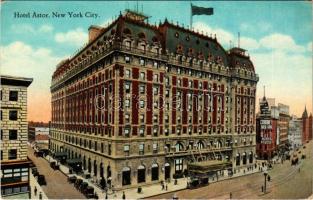 New York, Hotel Astor, Broadway, automobile (EK)