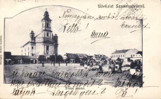 Szamosújvár main square