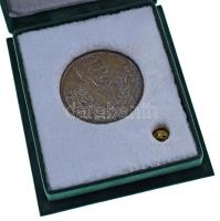 Bognár György (1944-) 2011. "Eötvös József koszorú" jelzett Ag díjplakett, eredeti "M...