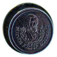 Bognár György (1944-) 2011. "Eötvös József koszorú" jelzett Ag díjplakett, eredeti "M...