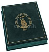 Bognár György (1944-) 2011. "Eötvös József koszorú" jelzett Ag díjplakett, eredeti "M...