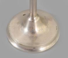 Ezüst (Ag) pálinkás pohár szett, 6 darab, jelzett, Pest, 1872-1937 közötti fémjel, 800 ezrelékes ezü...