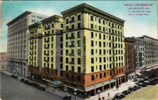 Los Angeles (California), Hotel Lankershim, automobiles (Rb)