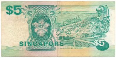 Szingapúr DN(1997) 5$ "A/29 146036", (Harrison and Sons) T:F
Singapore ND(1997) 5 Dollars...