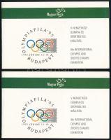 1995 Olympiafila 2 db bélyegfüzet