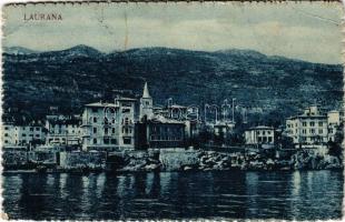 1935 Lovran, Lovrana, Laurana; látkép / view (EB)