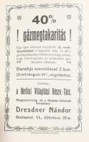 Vadász naptár 1914. Szerk.: Remetei Kőváry János. Reprint kiadás! Kiadói aranyozott műbőr-kötés. + T...