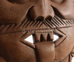 Maja stílusú fa maszk, 26x19 cm