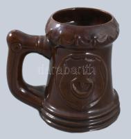 Bem József arcképes korsó, hibátlan, m: 16 cm