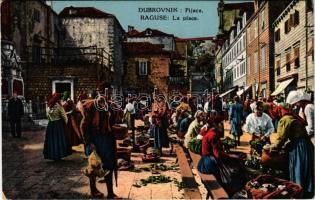 Dubrovnik, Ragusa; Pijaca / la place / piac / market