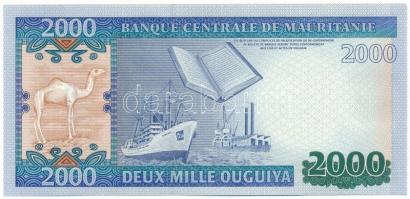 Mauritánia 2011. 2000O "AC8694402A" T:UNC hullámos papír Mauritania 2011. 2000 Ouguiya "AC8694402A" C:UNC wavy paper Krause P#20