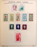 NDK szinte komplett gyűjtemény 1953-1983 2 db Schaubek albumban