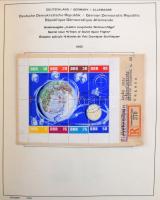 NDK szinte komplett gyűjtemény 1953-1983 2 db Schaubek albumban