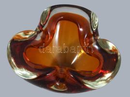 Cseh asztaldísz, hibátlan, d. 14 cm