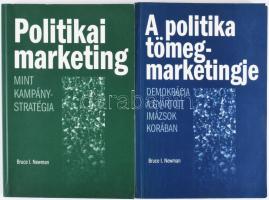 Bruce I. Newman 2 műve: Politikai marketing mint kampánystratégia. Ford.: Doubravszky Sándor.;  A politika tömegmarketingje. Demokrácia a gyártott imázsok korában. Ford.: Doubravszky Sándor.;  Bp., 2000, Bagolyvár, 184 p.; 199+1 p. Kiadói papírkötések.