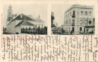Kézdivásárhely grammar school and post office