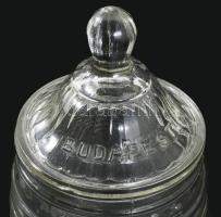 Ocean Budapest fedeles ruszlis üveg, m: 17 cm