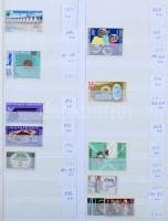 Gabon gyűjtemény kezdemény az 1960-1970-es évekből 8 lapos A4 berakóban