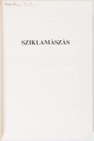 Royal Robbins: Sziklamászás. (Kezdők és haladók könyve.) Bp., 1986, Budai Alpin Club, 152 p. Kiadói ...