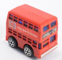 Jimson 331 retro játék busz, 8x6,5 cm
