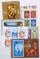 Magyar gyűjtemény 1961-1980 egy és többpéldányos magyar blokk gyűjtemény A4-es berakóban, kb 150 db ...