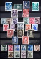 Ausztria 1945-1985 tartalmas gyűjtemény 12 lapos Philux berakóban