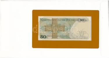 Lengyelország 1979. 50Zl "CU 6132975" felbélyegzett borítékban, bélyegzéssel T:UNC
Poland...