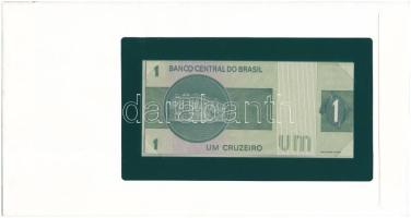 Brazília DN(1980) 1C "B 15861 069708" felbélyegzett borítékban, bélyegzéssel T:UNC
Brazil...