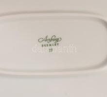 Arzberg modern fehér 2 darab kínáló, jelzett, hibátlan, 34x21 cm, 37x23cm