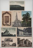 Kőszeg - 55 db RÉGI város képeslap, sok Weinstock / 55 pre-1945 town-view postcards