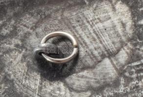 Horthy Miklós fém plakett, akasztóval, 9x7 cm