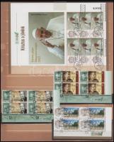 2023 Térfi Béla, Czakó Elemér + Kaposvár megszemélyesített ívsarki négyestömbök + Ferenc pápa Magyarországon megszemélyesített kisív